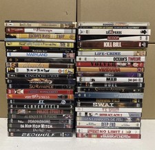 LOT DE 50 DVD originaux–Films  Action comédie thriller