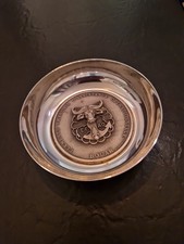 Ancien Vide poche GENDARMERIE  BOUAR métal argenté (Saint Hilaire )