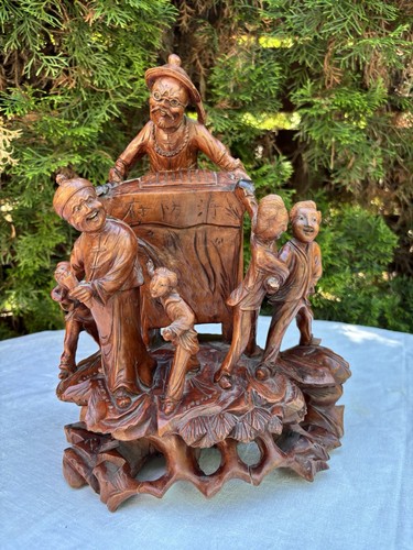 Sculptures vietnam bois - sculptures,