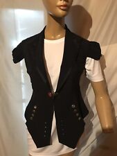 HIGH USE BY Claire Campbell gilet officier T38/40