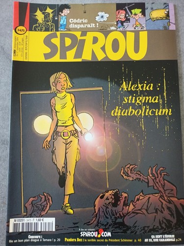 Spirou 3475 2004 complet - spirou,