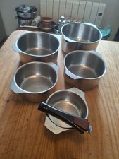 5 casseroles inox 18-10