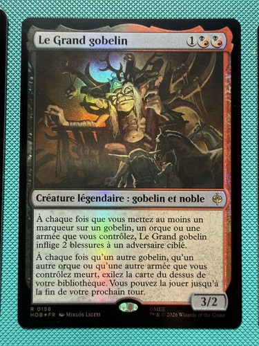 Mtg hobbit hob french - french, —