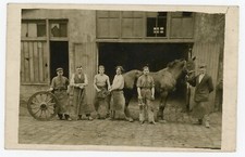 CARTE PHOTO, métier roue