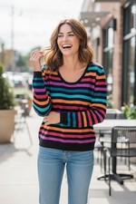 Pull coloré taille 42