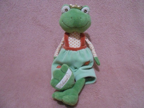 Doudou peluche grenouille