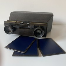 Photo-jumelle Jules Carpentier (JC) appareil argentique à plaque