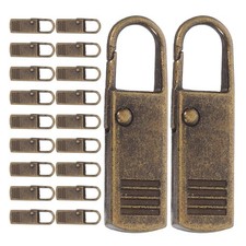  30 tirettes de fermeture éclair remplaçables : kit de réparation de fermetures