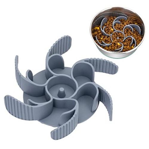 Slow feeder dog bowls insert - feeder,