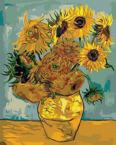 Peinture par numéros sans