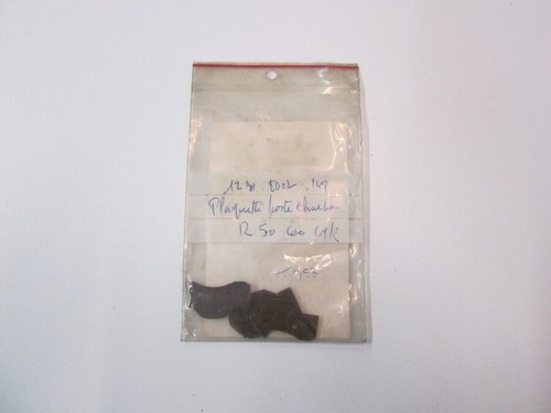 Plaquettes portes charbon
