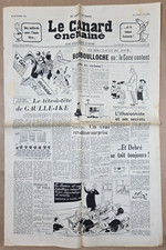 Le CANARD ENCHAINE numéro