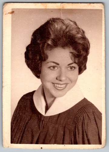 Vtg snapshot smiling - vtg, b&w