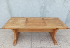 Table ferme pin massif - table,