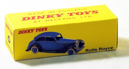 Dinky toys 30b rolls royce - toys,