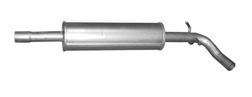 Muffler central pour skoda - central,