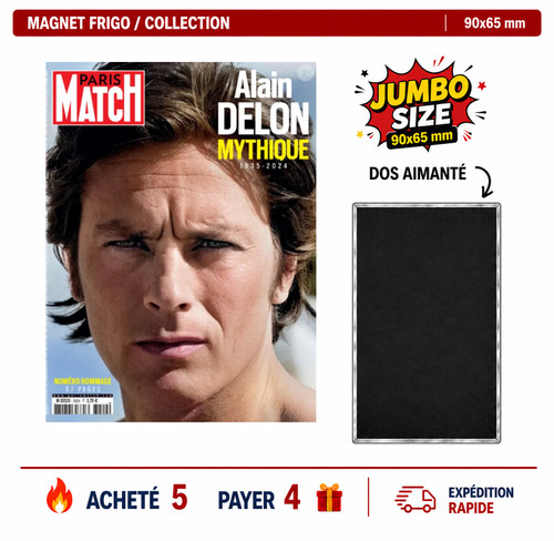 Magnet frigo alain delon - alain, v11