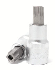 Embout T55H TORX sécurité sur douille carré 1/2" Acier 55mm FORSAGE F-34705