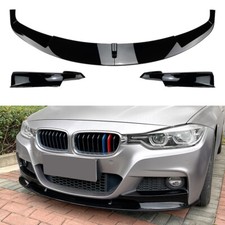 Pour BMW série 3 F30 F31 pack M 13-09 Spoiler avant noir brillant M performance