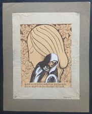 Dessin Femme Art Deco Sur La