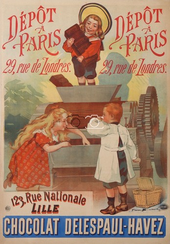 Pub chocolat delespaul havez - chocolat,