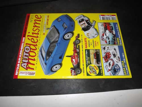 Revue auto modelisme n 211 - revue, n°211