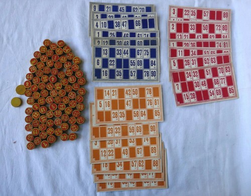 Jeu loto ancien avec - de,