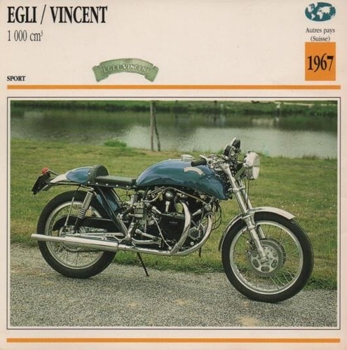 Fiche moto egli vincent 1967 - moto,