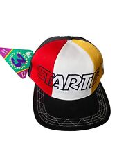 Vtg NWOT STARTER Tri Power RARE SAMPLE OG Snapback Hat Cap Block nhl ducks Nba