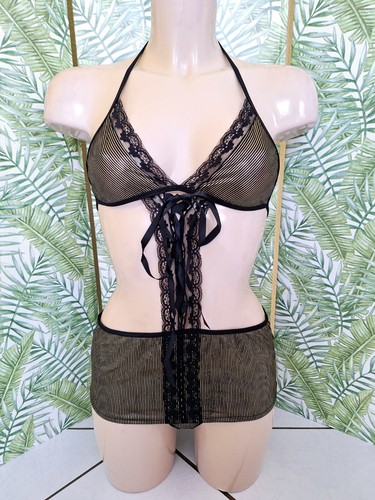 Tenue sexy robe - robe, string