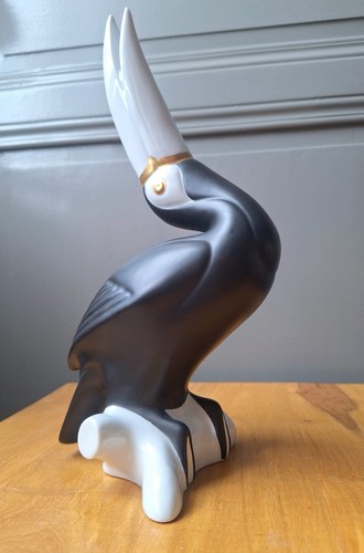 Sculpture art déco toucan - , de