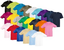 T-Shirt En Coton Uni Pour