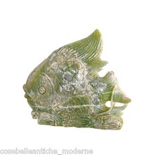 Sculpture Poisson En Onyx