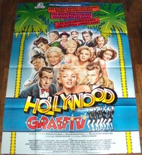 HOLLYWOOD OUT-TAKES & RARE FOOTAGE golden era documentary LARGE french POSTER