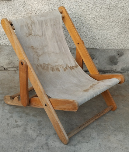 Chaise longue design - chaise, pierre