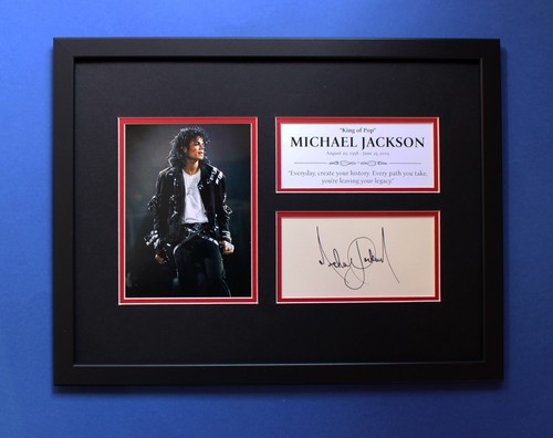 Michael jackson autographe - michael,