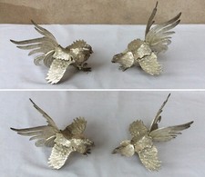 Sculpture métal argenté - métal,