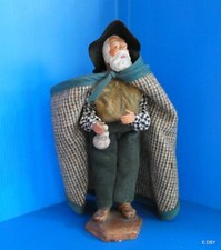 SANTON DE PROVENCE   DEVOUASSOUX  BERGER AVEC GOURDE   25 cm