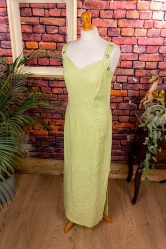 Robe été vintage lin - d'Été, en