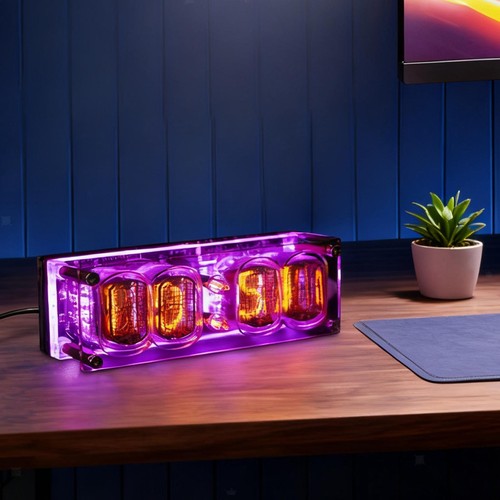 Horloge tube nixie - à,