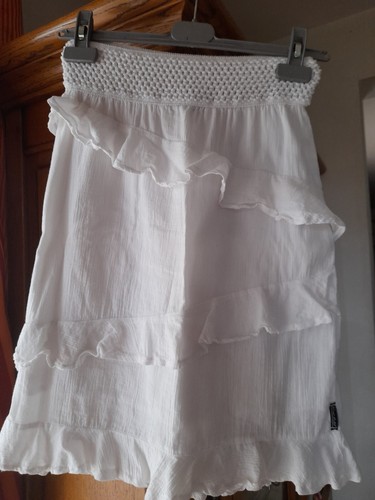 Jupe blanche blanc nil - jupe,