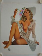 Affiche ALAIN ASLAN - PIN-UP