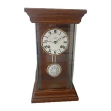 Odo Pendule Cage Bois Verre