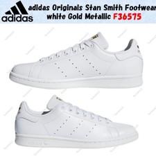 Chaussures adidas Originals Stan Smith blanc or métallisé F36575 homme taille