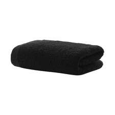 Serviette Noire Pour Le Visage