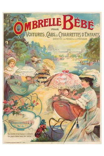 Publicité ombrelle bébé - publicité,