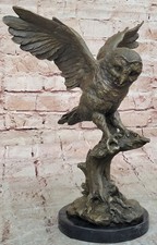 Statue Sculpture Hibou Oiseau