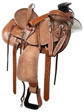 Selle Western en cuir Wade