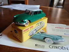 1/43 Dinky Toys Atlas 24 C Citroën DS 19  edition 1998 + fascicule + certificat