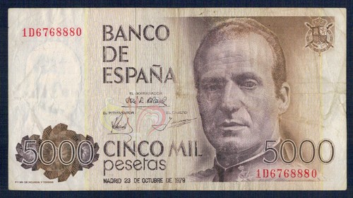 Espagne 000 pesetas - espagne, 5.000
